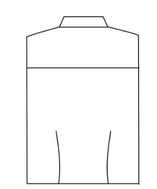 5144 No pleat with double dart