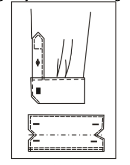 5459 Shirt Cuff French Cuff